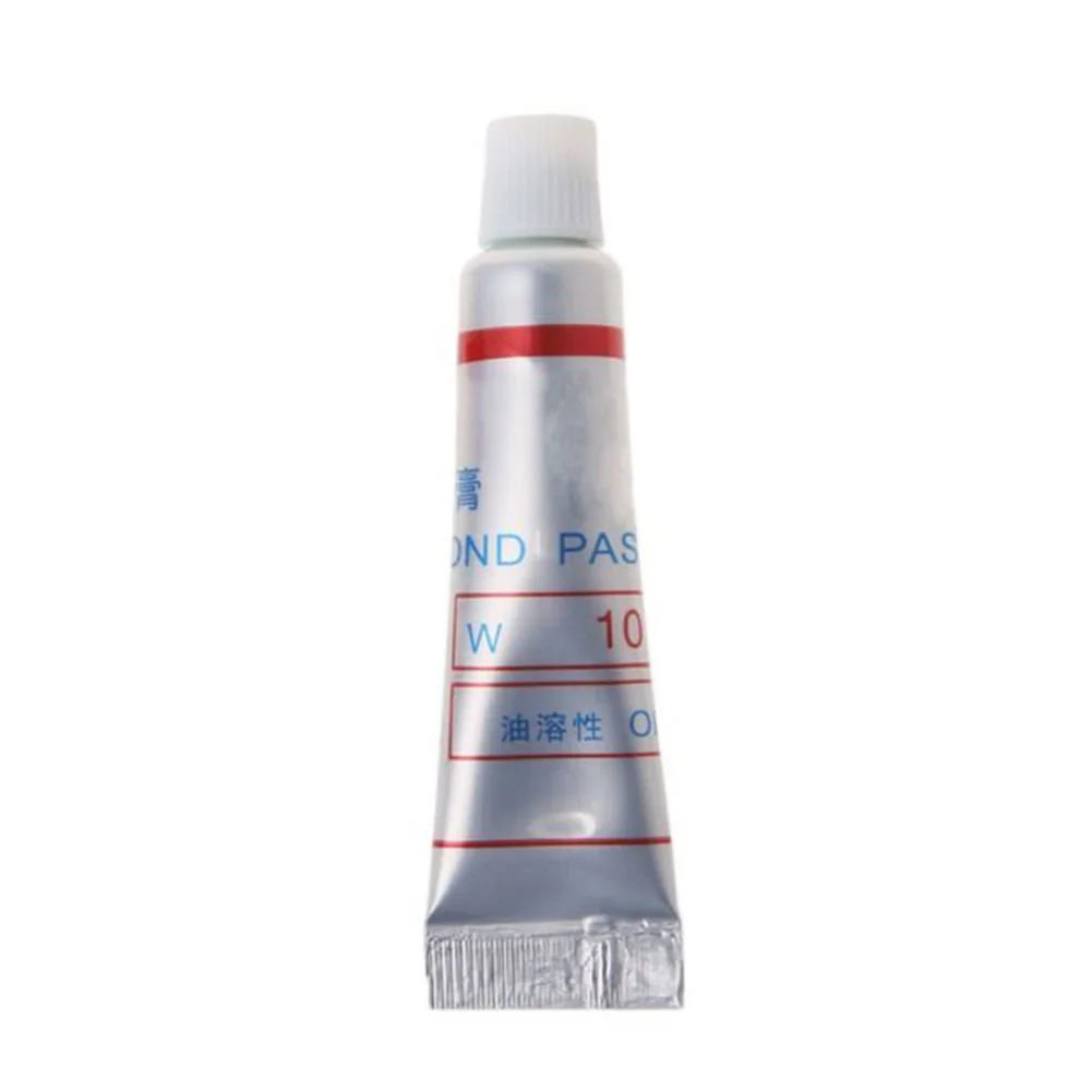 1pcs W0.5 ~40 Diamond Grinding Polishing Paste Lapping Compound Metal Glass Jade Amber Buffing Ceramic Abrasive Tools
1pcs W0.5 ~40 Diamond Grinding Polishing Paste Lapping Compound Metal Glass Jade Amber Buffing Ceramic Abrasive Tools