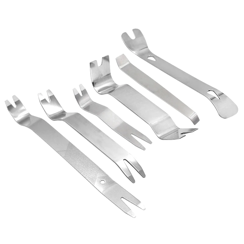 6pcs/Set Interior Tool Kit Pry Door Clip Radio Panel Car Removal Tool Plastic Trim Audio Dashboard Disassembly Araba Repair Tool 
6pcs/Set Interior Tool Kit Pry Door Clip Radio Panel Car Removal Tool Plastic Trim Audio Dashboard Disassembly Araba Repair Tool