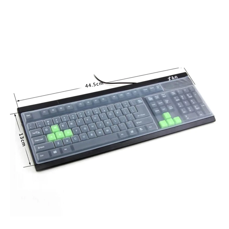 Universal Dustproof Silicone Desktop Computer Keyboard Cover Skin Protector Film Cover Keyboard Film
Universal Dustproof Silicone Desktop Computer Keyboard Cover Skin Protector Film Cover Keyboard Film
