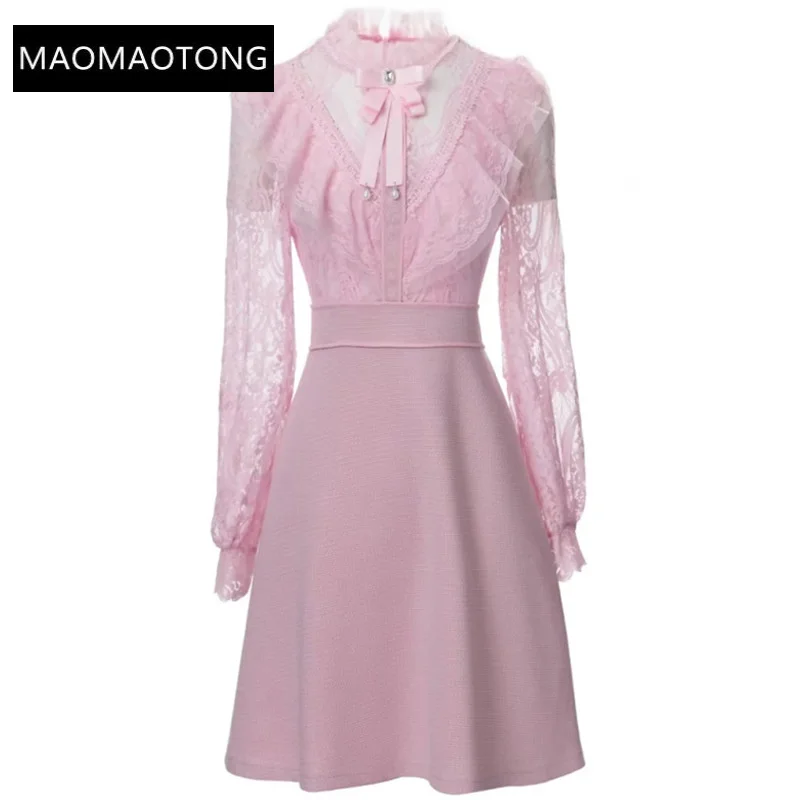 Dresses For Women 2022 Elegant High Quality Luxury Designer Autumn O-Neck Lantern Sleeve Lace Patchwork Ruffles Mini Dress
Dresses For Women 2022 Elegant High Quality Luxury Designer Autumn O-Neck Lantern Sleeve Lace Patchwork Ruffles Mini Dress