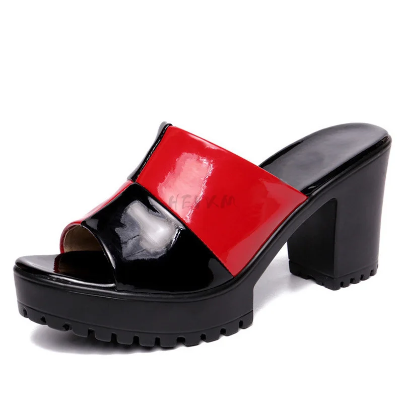 2022 Big Size35-42Block SquareHeel Platform Slippers Shoes Women Office Summer Head HighHeels Slides Open Ladies Slipper
2022 Big Size35-42Block SquareHeel Platform Slippers Shoes Women Office Summer Head HighHeels Slides Open Ladies Slipper