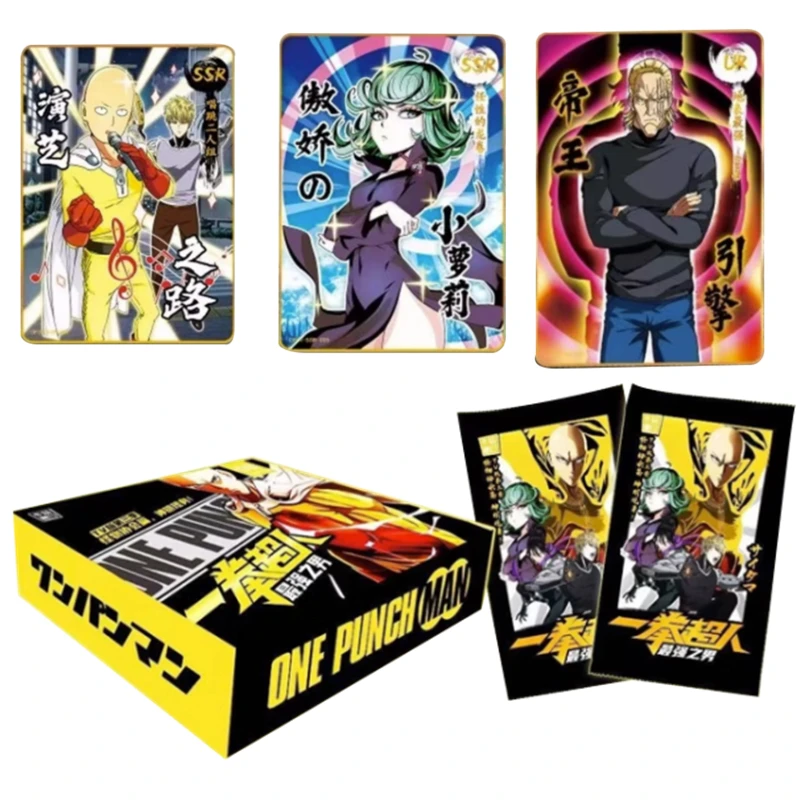 Anime One Punch Man Hero File Cards TV Version 8th Anniversary Gift Box Saitama Genos Atomic Samurai Collect Cards SSR SSP BTP
Anime One Punch Man Hero File Cards TV Version 8th Anniversary Gift Box Saitama Genos Atomic Samurai Collect Cards SSR SSP BTP
