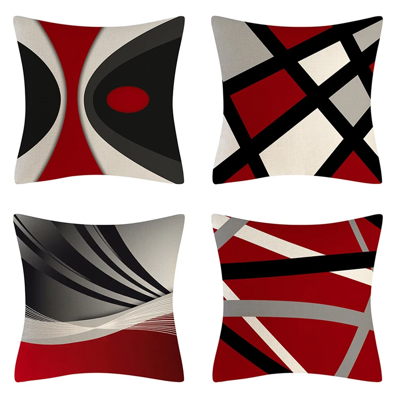 Red Series Abstract Cushion Cover Geometric Pillow Cases Sofa Decorative Pillow Covers Fashion Pillowcase Waist Pillow Cover
Red Series Abstract Cushion Cover Geometric Pillow Cases Sofa Decorative Pillow Covers Fashion Pillowcase Waist Pillow Cover