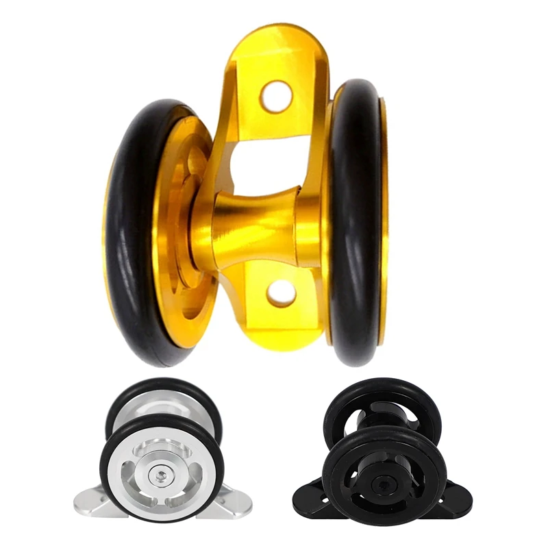 Folding Bike Easy Wheel Bicycle Mudguard Bearing Double Wheel Rear Fender Wheel for Brompton Folding Bicycle Accessories
Folding Bike Easy Wheel Bicycle Mudguard Bearing Double Wheel Rear Fender Wheel for Brompton Folding Bicycle Accessories