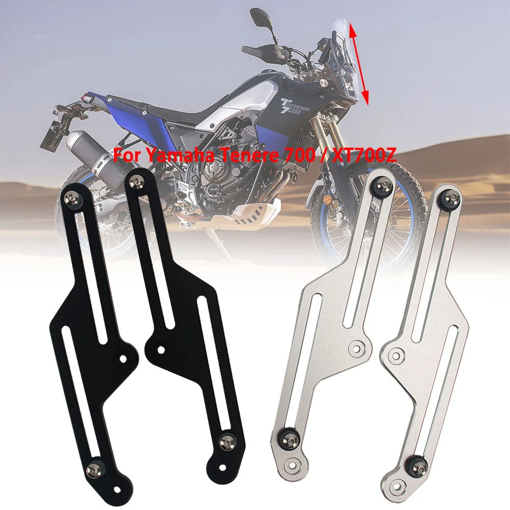 Motorcycle Windscreen Adjusters CNC Aluminum Windshield Bracket For YAMAHA TENERE 700 T700 T 700 Tenere700 T7 2019 2020 2021
Motorcycle Windscreen Adjusters CNC Aluminum Windshield Bracket For YAMAHA TENERE 700 T700 T 700 Tenere700 T7 2019 2020 2021