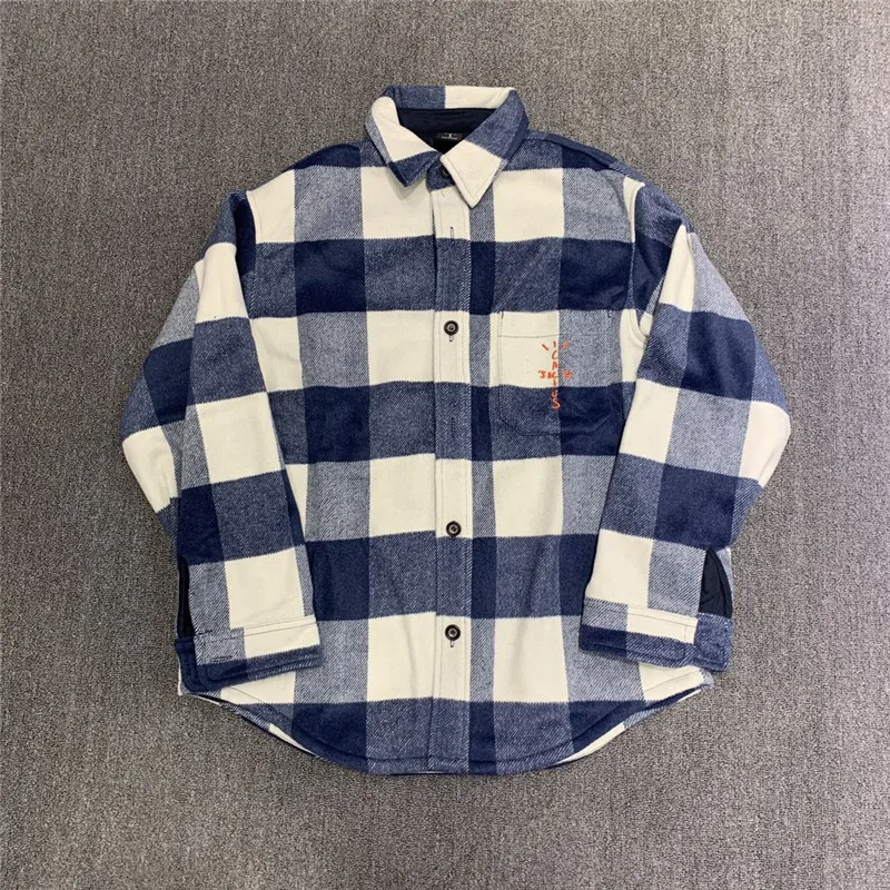 Men Women High Quality Woolen Wool Jersey Cactus Jack Sweatshirts Pullover Plaid Travis Scott Hoodie FLANNEL Cactus Jack Hoodies
Men Women High Quality Woolen Wool Jersey Cactus Jack Sweatshirts Pullover Plaid Travis Scott Hoodie FLANNEL Cactus Jack Hoodies