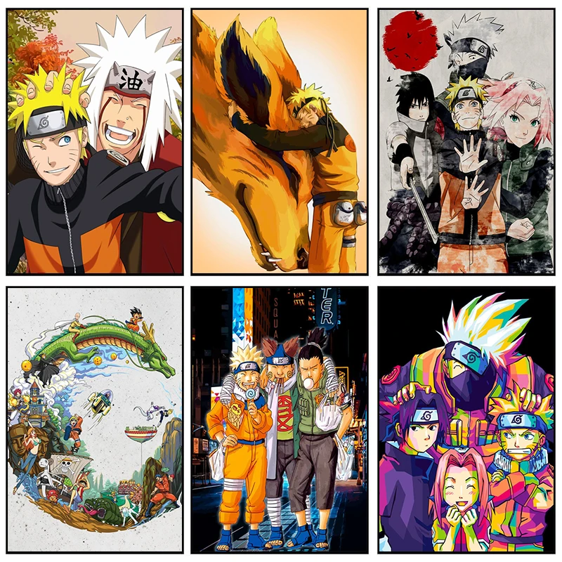 Japanese Anime Naruto Canvas Painting Posters And Prints Print Mural Pictures For Children'S Room Home Wall Decoration Framework
Japanese Anime Naruto Canvas Painting Posters And Prints Print Mural Pictures For Children'S Room Home Wall Decoration Framework