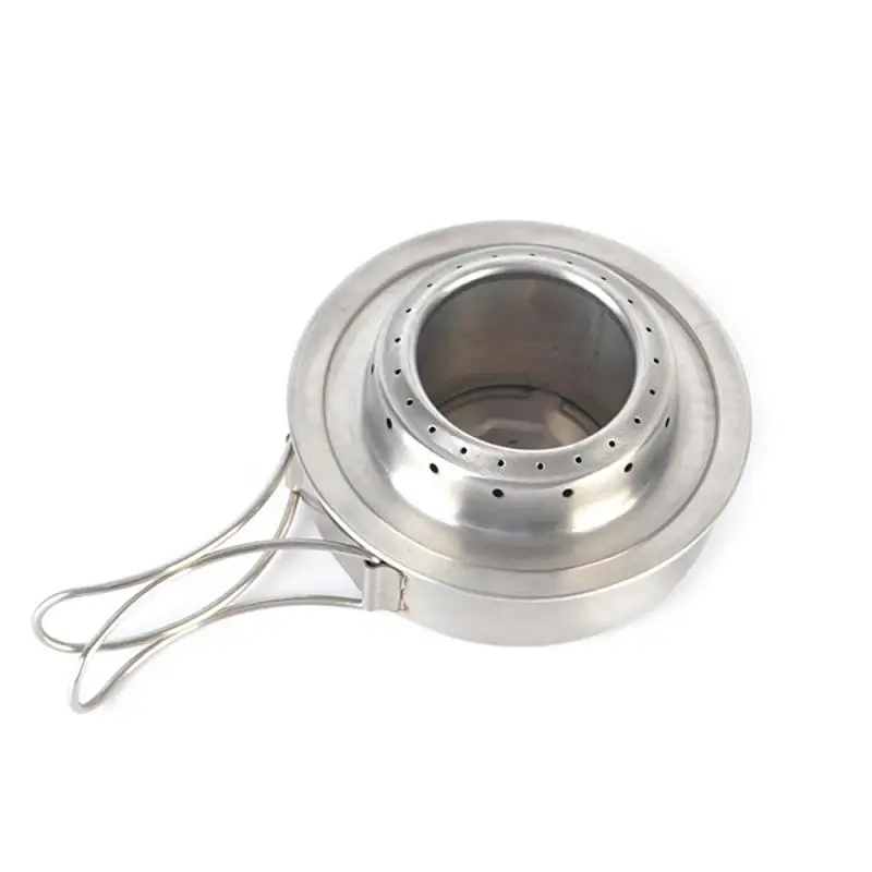 stainless steel alcohol stove Liquid solid alcohol portable camping round alcohol stove Outdoor picnic stove with handle
stainless steel alcohol stove Liquid solid alcohol portable camping round alcohol stove Outdoor picnic stove with handle