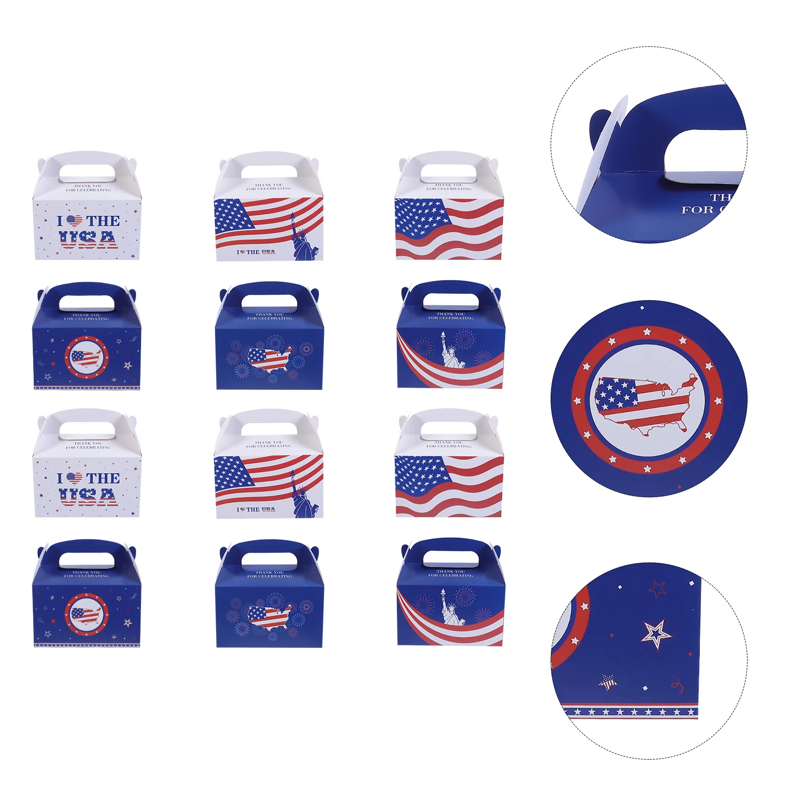 Bag Bags Day Gift 4Thjuly Independence Party Candy Boxes Box Present Packing Goodie Veterans Gifts Treat Patriotic American Flag
Bag Bags Day Gift 4Thjuly Independence Party Candy Boxes Box Present Packing Goodie Veterans Gifts Treat Patriotic American Flag
