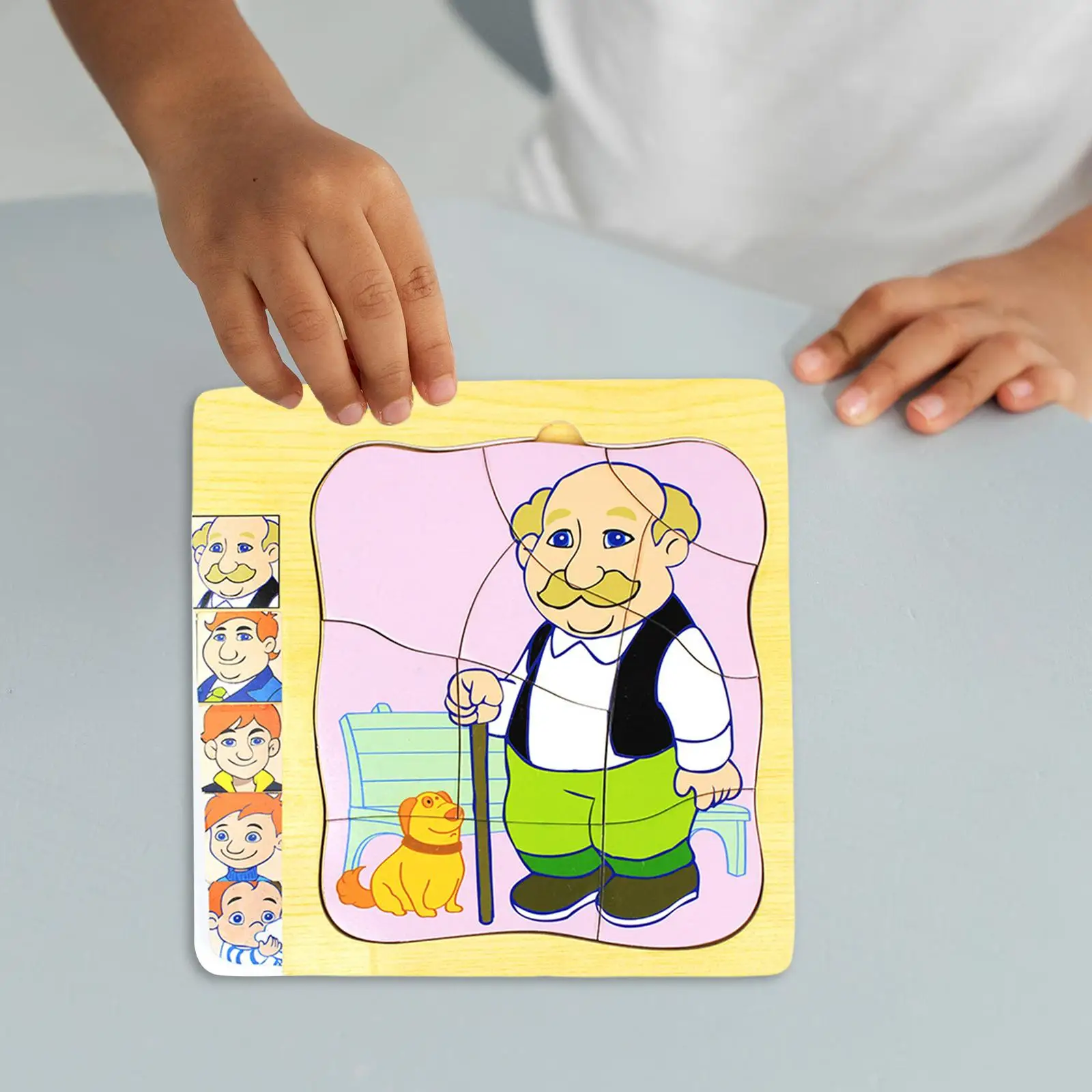 Wooden Multi Layer Life Cycle Jigsaw Puzzle Educational Toys,Kids Cognitive Science for Girls Boys Children Birthday Gifts
Wooden Multi Layer Life Cycle Jigsaw Puzzle Educational Toys,Kids Cognitive Science for Girls Boys Children Birthday Gifts