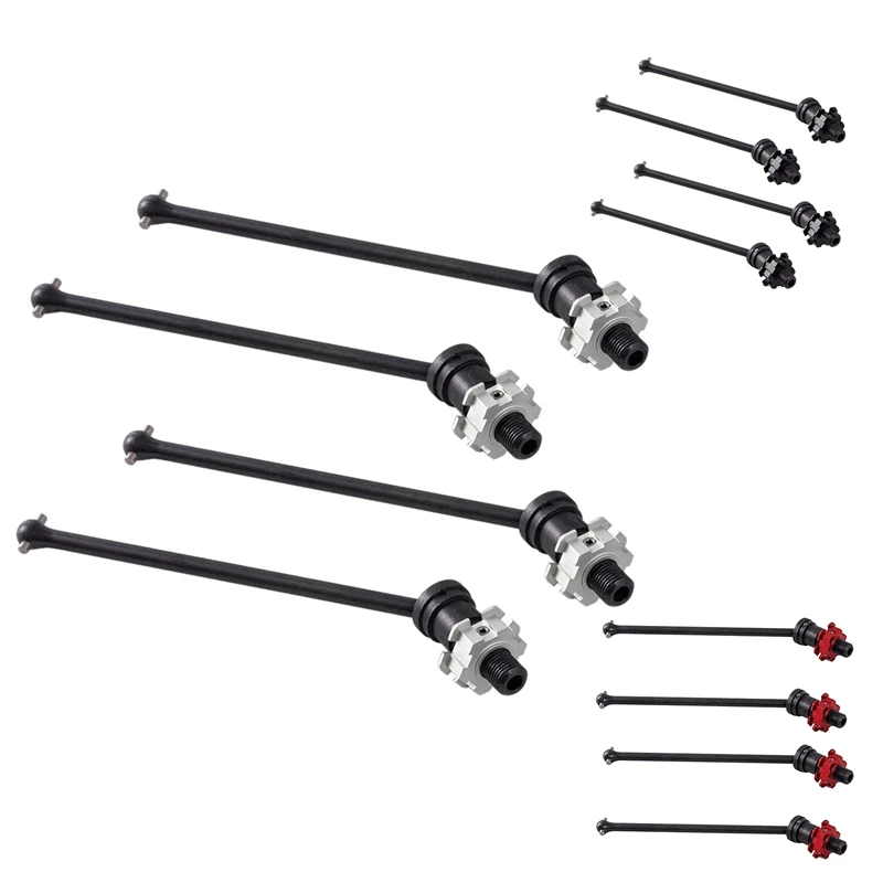 -4Pcs RC Car Drive Shafts Heavy Duty Front/Rear Stub Axles Set Universal RC Car Upgrade Parts For TRAXXAS X-MAXX 1/5 6S
-4Pcs RC Car Drive Shafts Heavy Duty Front/Rear Stub Axles Set Universal RC Car Upgrade Parts For TRAXXAS X-MAXX 1/5 6S