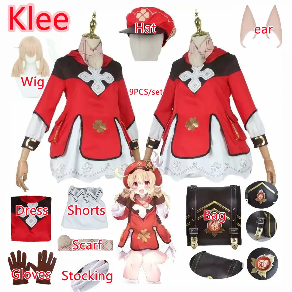 Red Genshin Klee Cosplay Одежда One Piece Bag Шапка Glasses Gloves Шарф Shorts Costumes Girls Game Sets Impact Project
Red Genshin Klee Cosplay Одежда One Piece Bag Шапка Glasses Gloves Шарф Shorts Costumes Girls Game Sets Impact Project