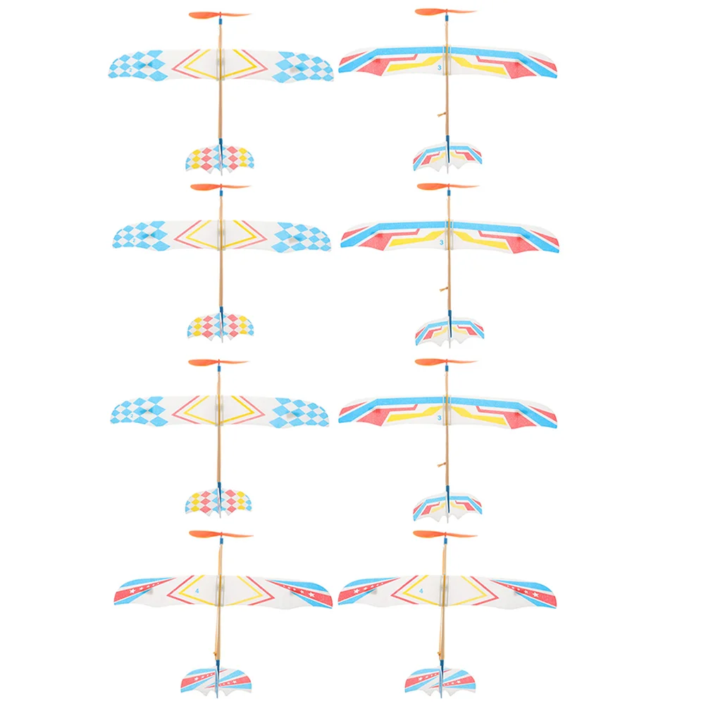 8 Pcs Rubber Band Plane Powered Airplane Glider Toy Kids Outdoor Toys Airplanes Educational Playthings DIY For
8 Pcs Rubber Band Plane Powered Airplane Glider Toy Kids Outdoor Toys Airplanes Educational Playthings DIY For