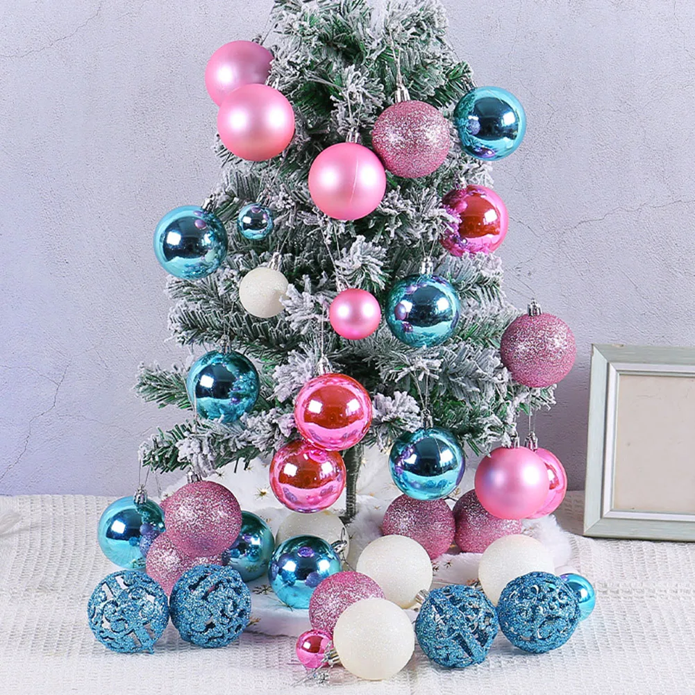 100pcs Christmas Ball Christmas Tree Ornament 3/4/6cm Size Home Christmas Hanging Pendant New Year Party Decoration Gift Navidad
100pcs Christmas Ball Christmas Tree Ornament 3/4/6cm Size Home Christmas Hanging Pendant New Year Party Decoration Gift Navidad