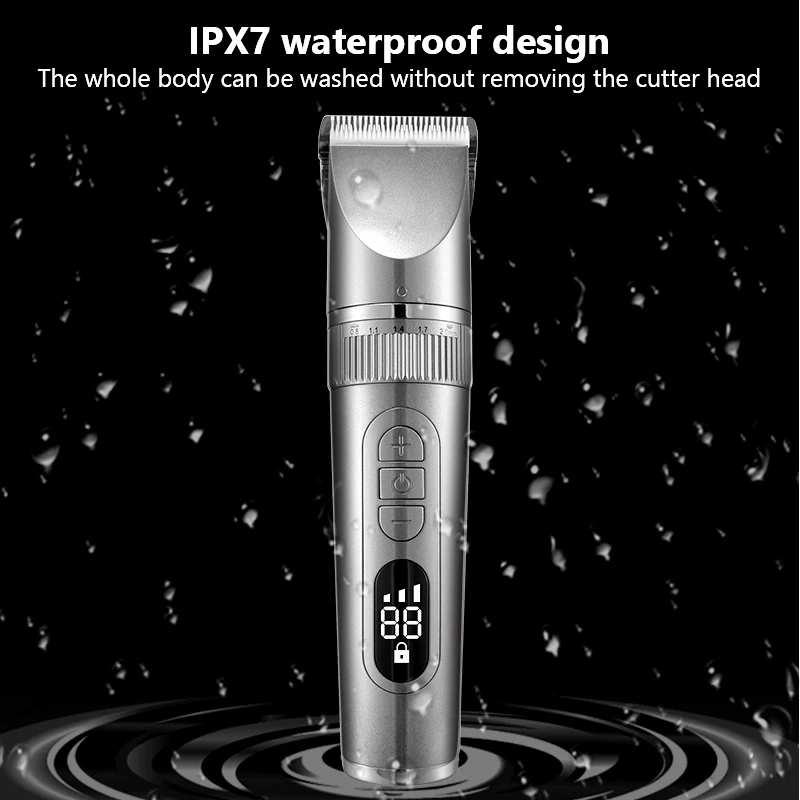 Professional Hair Clipper for Shaving Hair Trimmer Hair Cutting Machine Beard Trimmer Fast Charge For Men Beard Trimmer Machine
Professional Hair Clipper for Shaving Hair Trimmer Hair Cutting Machine Beard Trimmer Fast Charge For Men Beard Trimmer Machine