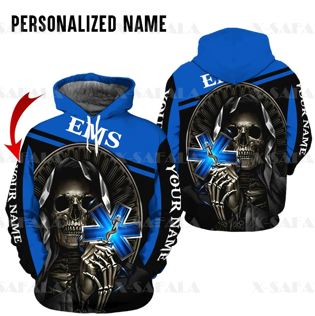 Skull EMS EMT Physical Therapy Custom Name 3D Print Spring Hoodie Man Women Harajuku Outwear Zipper Pullover Sweatshirt Casual-1
Skull EMS EMT Physical Therapy Custom Name 3D Print Spring Hoodie Man Women Harajuku Outwear Zipper Pullover Sweatshirt Casual-1