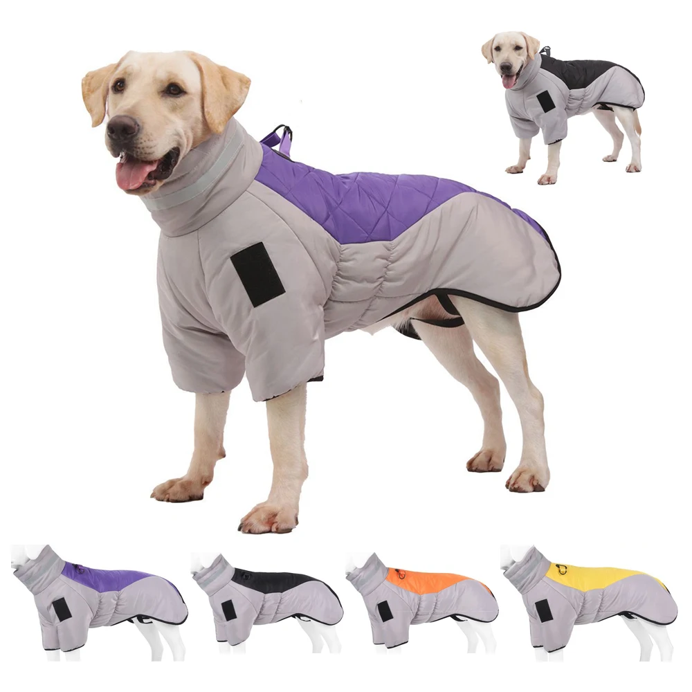4xl To 6xl Thick Winter Warm Dog Clothes Waterproof Coat Down Jacket Cotton Padded Adjustable Reflective For Medium Large Dogs
4xl To 6xl Thick Winter Warm Dog Clothes Waterproof Coat Down Jacket Cotton Padded Adjustable Reflective For Medium Large Dogs