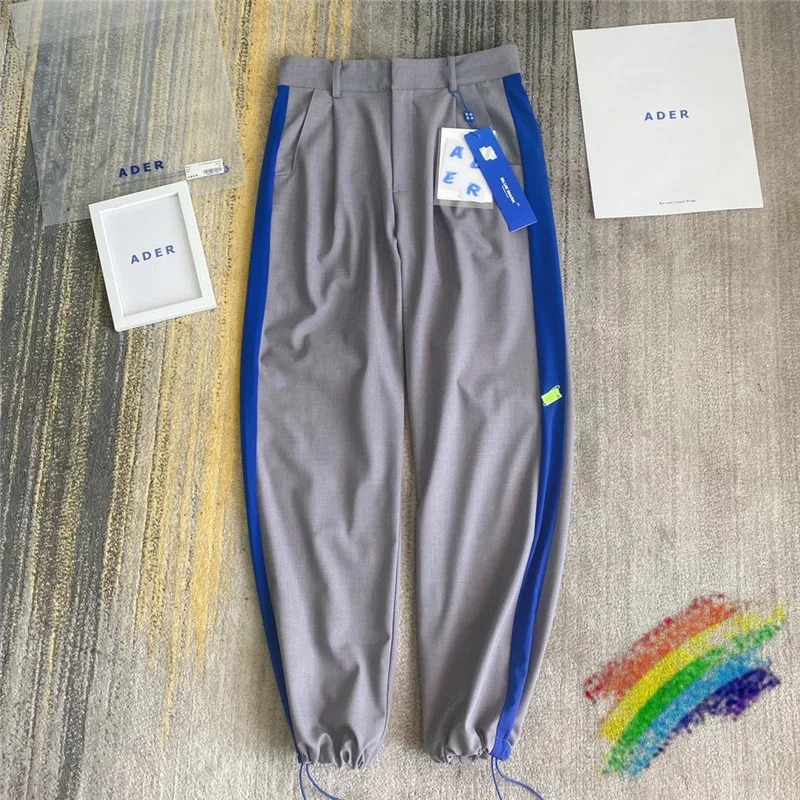 Woven Fabric ADER ERROR Jogger Pants Men Women 1:1 Gray Blue Patchwork Ribbon Sweatpants Adererror Tracksuit Trousers
Woven Fabric ADER ERROR Jogger Pants Men Women 1:1 Gray Blue Patchwork Ribbon Sweatpants Adererror Tracksuit Trousers