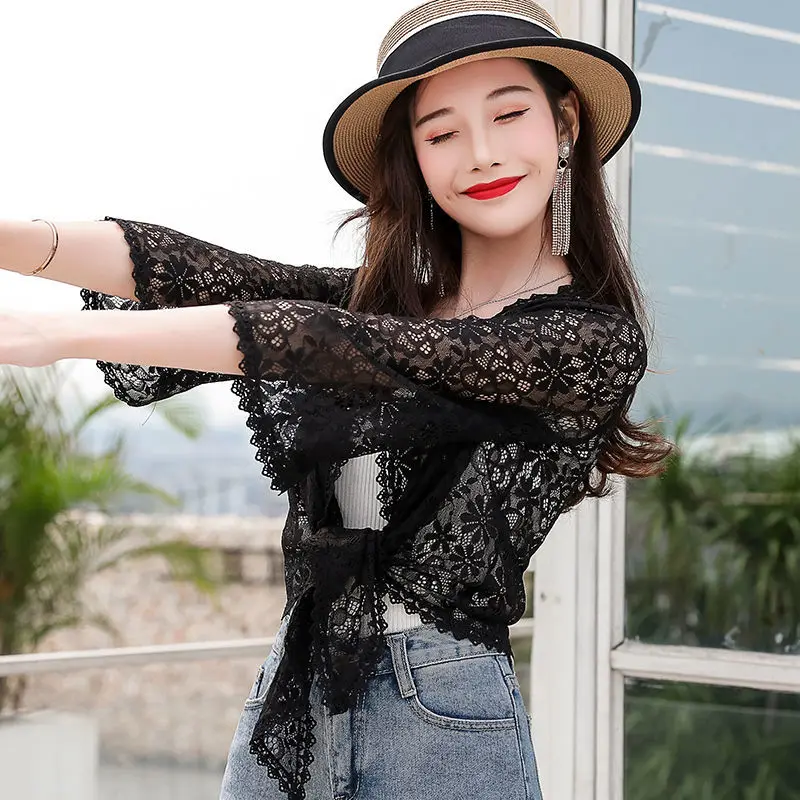 Women's Thin Coats Short Jacket Cardigan Ladies Fashion Summer Sun Protection Clothing Shirt Female Clothing Tops Blouse A68
Women's Thin Coats Short Jacket Cardigan Ladies Fashion Summer Sun Protection Clothing Shirt Female Clothing Tops Blouse A68