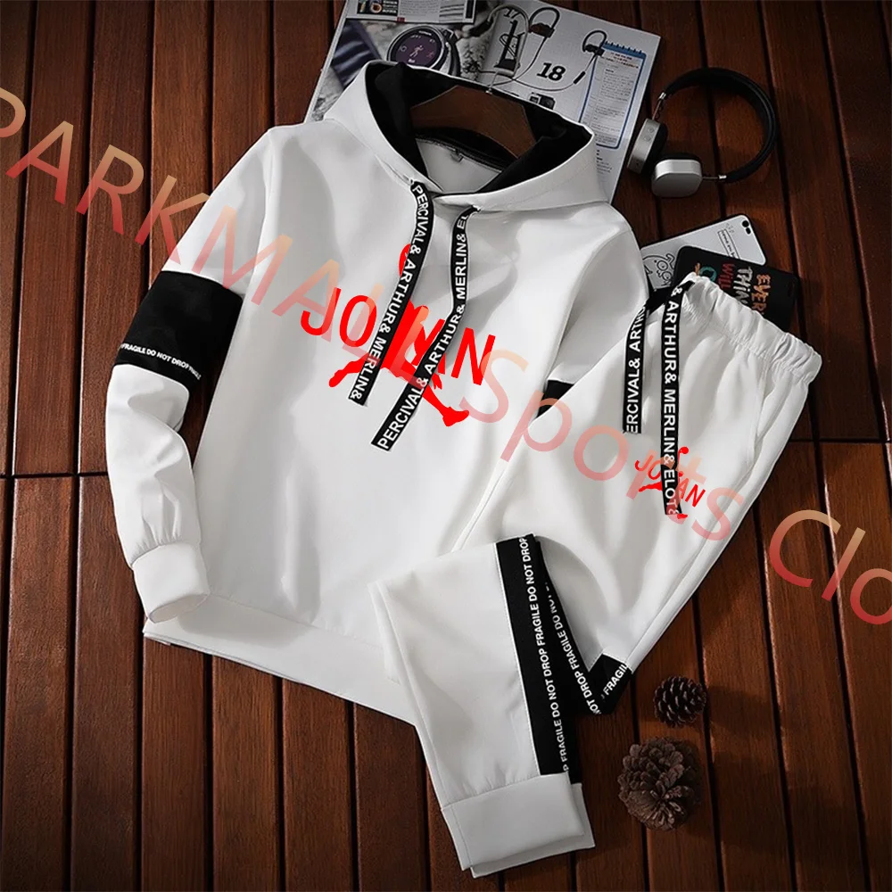 Tracksuit Men's Luxury Sweatsirt + Sweatpants 2 Pieces Set Outfits Casual Sport oodie Suit Fasion Male Pullover Brand Clotes
Tracksuit Men's Luxury Sweatsirt + Sweatpants 2 Pieces Set Outfits Casual Sport oodie Suit Fasion Male Pullover Brand Clotes
