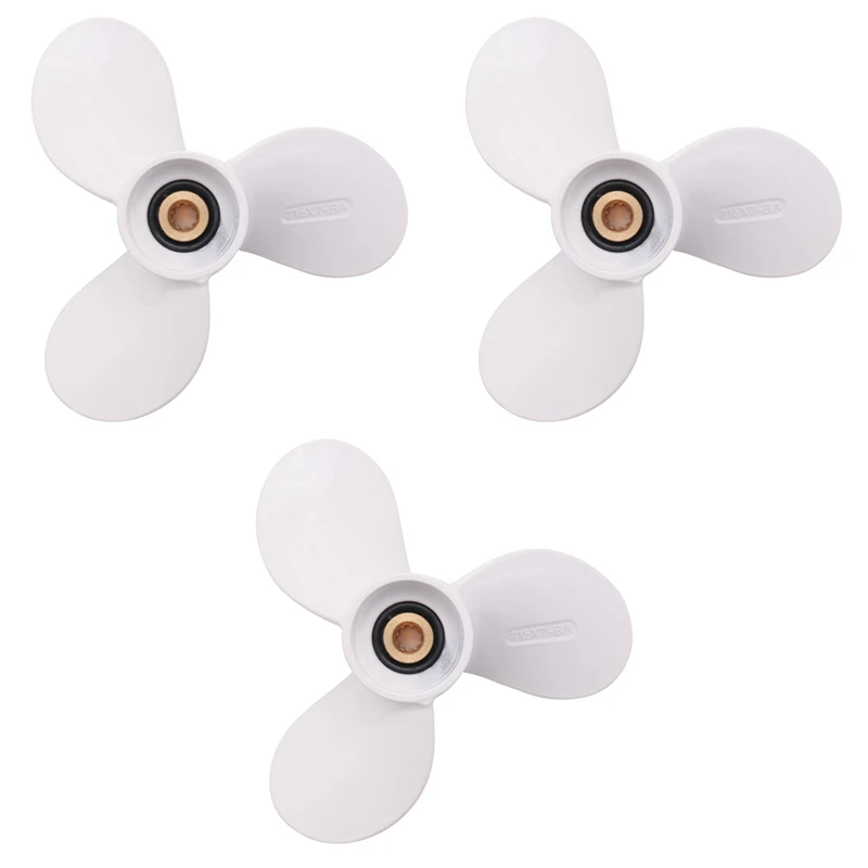 3X 7 1/2X7 For 4Hp 5Hp 6Hp For Yamaha 9 Tooth Spine Aluminium Propellers Outboard Boat Motors Marine Propeller
3X 7 1/2X7 For 4Hp 5Hp 6Hp For Yamaha 9 Tooth Spine Aluminium Propellers Outboard Boat Motors Marine Propeller