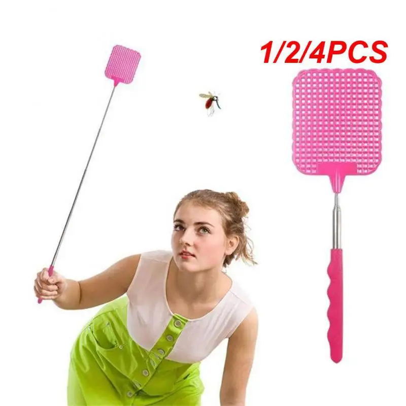 1/2/4PCS Adjustable Fly Swatters Telescopic Home Long Handle Flyswatter Extendable Flapper Insect Killer Hot Wholesale Plastic
1/2/4PCS Adjustable Fly Swatters Telescopic Home Long Handle Flyswatter Extendable Flapper Insect Killer Hot Wholesale Plastic