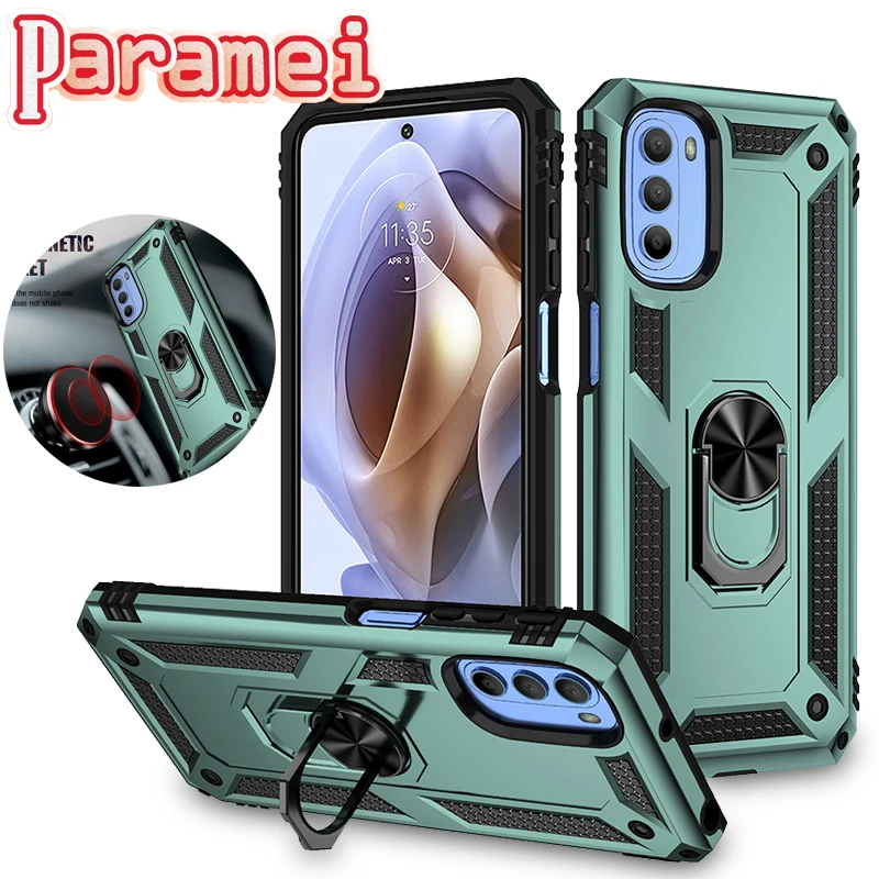 Shockproof Ring Case For MOTOROLA G6 G7 Play G8 Plus G9 Power Anti-Drop Bracket Phone Case Back Cover For MOTO G10 G20 G30 G31
Shockproof Ring Case For MOTOROLA G6 G7 Play G8 Plus G9 Power Anti-Drop Bracket Phone Case Back Cover For MOTO G10 G20 G30 G31