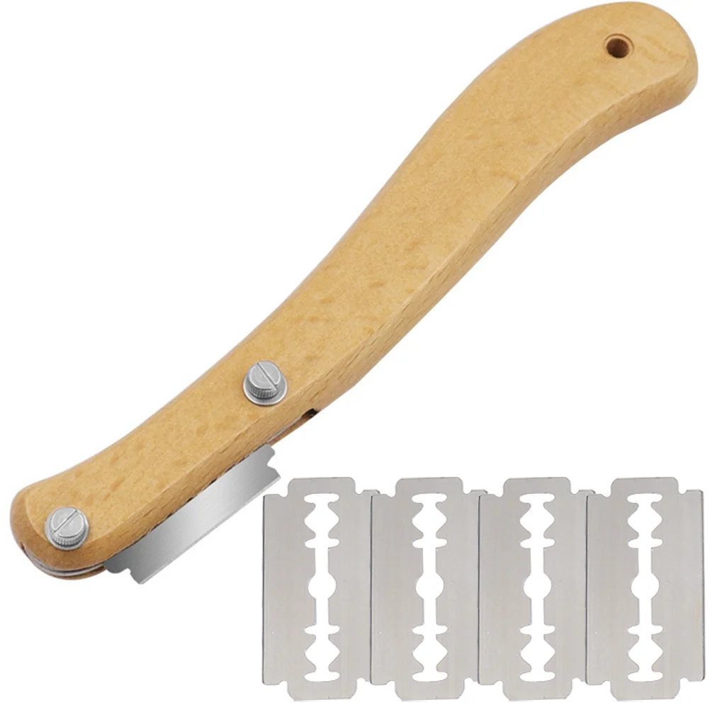 1 Set Wood Handle Bread Lames Dough Slashing Tools Pizza Lames with Blades and Accessories
1 Set Wood Handle Bread Lames Dough Slashing Tools Pizza Lames with Blades and Accessories