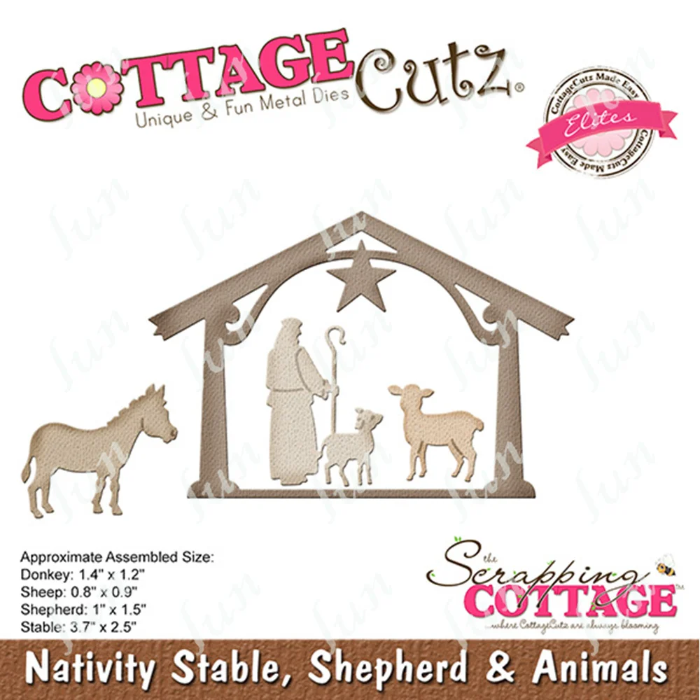 Metal Cutting Dies Christmas Craft Supplies Nativity Shepherd Animals Die Cuts Scrapbooking Paper Making Cuts Crafts Template
Metal Cutting Dies Christmas Craft Supplies Nativity Shepherd Animals Die Cuts Scrapbooking Paper Making Cuts Crafts Template