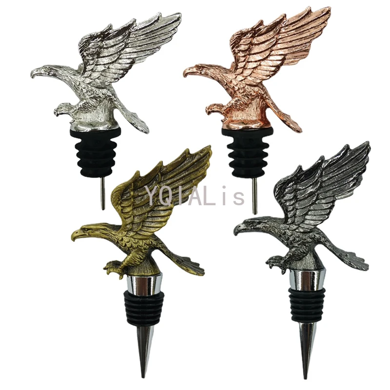 New Style Creative Eagle Shape Wine Mouth Metal Bionic Art Animal Bottle Stopper Bar Tool Festival Gift Decoration
New Style Creative Eagle Shape Wine Mouth Metal Bionic Art Animal Bottle Stopper Bar Tool Festival Gift Decoration