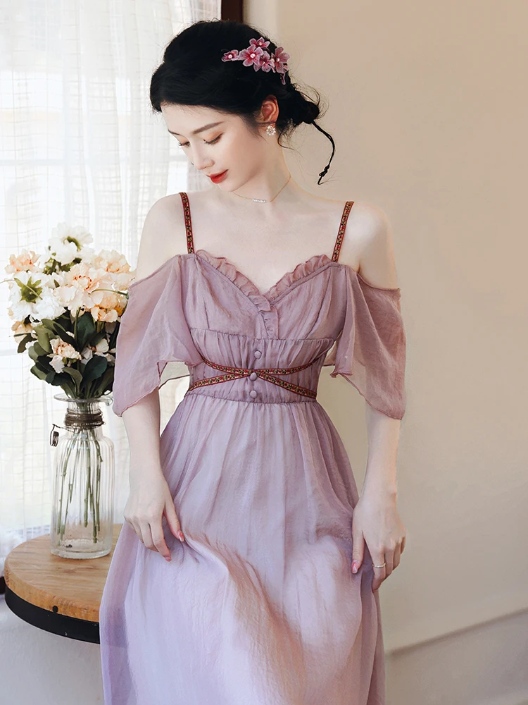 Фиолетовое сказочное платье
Фиолетовое сказочное платье