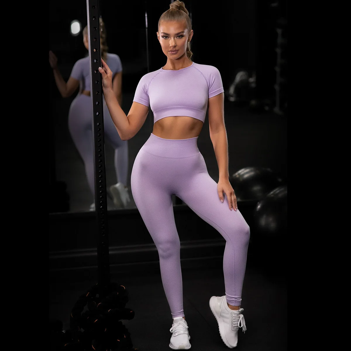 Seamless 2Pcs Yoga Tracksuits Female Sports Tops Shockproof Sport Vest High Waist Fitness Leggings Running Jogging Suit Outfits
Seamless 2Pcs Yoga Tracksuits Female Sports Tops Shockproof Sport Vest High Waist Fitness Leggings Running Jogging Suit Outfits
