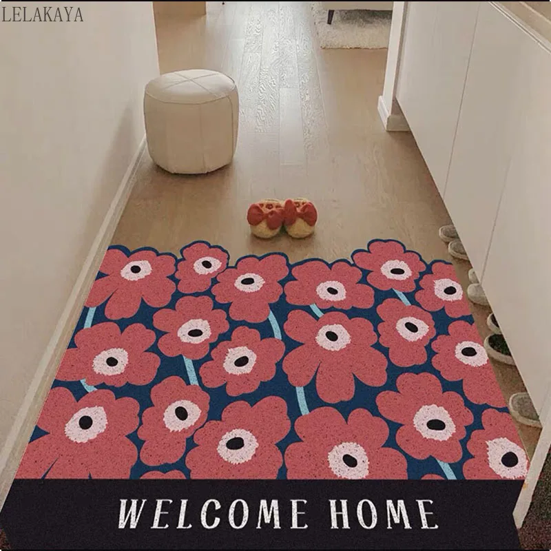 Коврик с цветами, легко чистящий напольный коврик из ПВХ с петлей, коврик для прихожей, коврик для входной двери с свободным разрезом, уличны...
Коврик с цветами, легко чистящий напольный коврик из ПВХ с петлей, коврик для прихожей, коврик для входной двери с свободным разрезом, уличны...