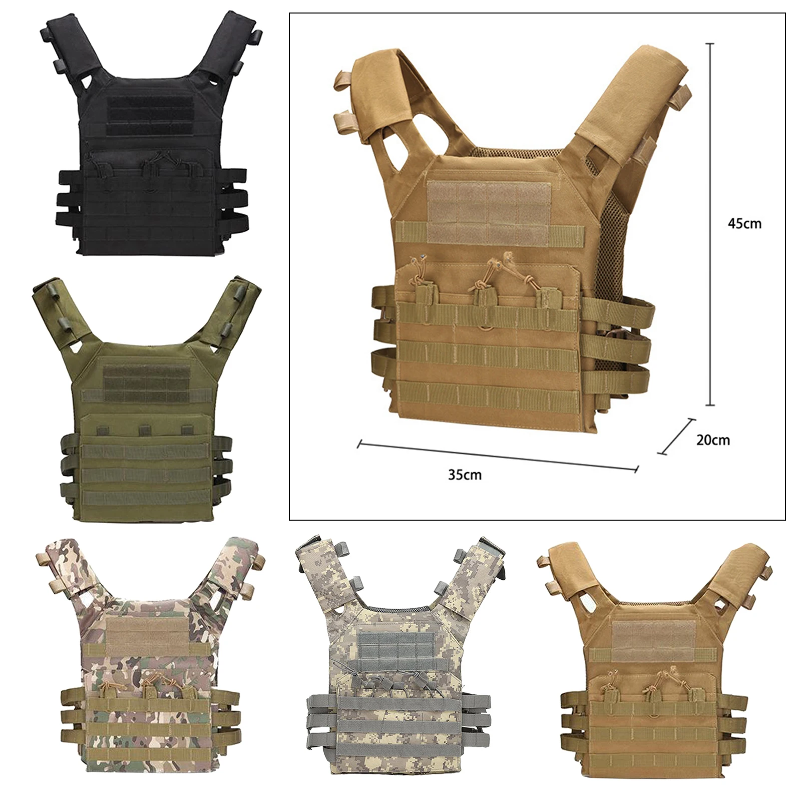 Bullet Proof Vest 800D Hunting Tactical Vest Military Molle Plate Carrier Magazine Airsoft Paintball CS Outdoor Protective
Bullet Proof Vest 800D Hunting Tactical Vest Military Molle Plate Carrier Magazine Airsoft Paintball CS Outdoor Protective
