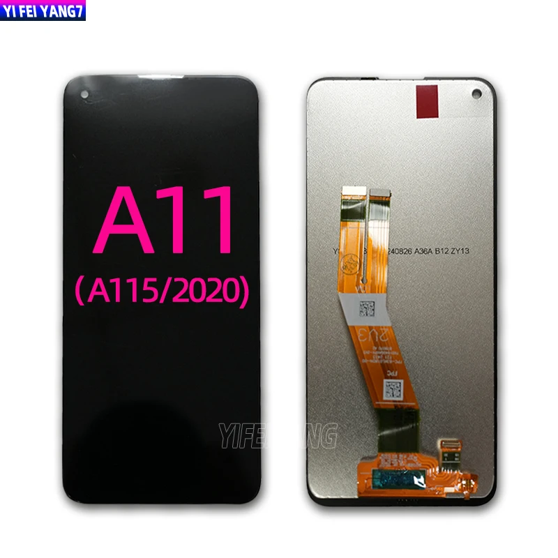 100% протестированный новый ЖК-дисплей для Samsung Galaxy A11 A115 A115F/DS A115F A115M дигитайзер