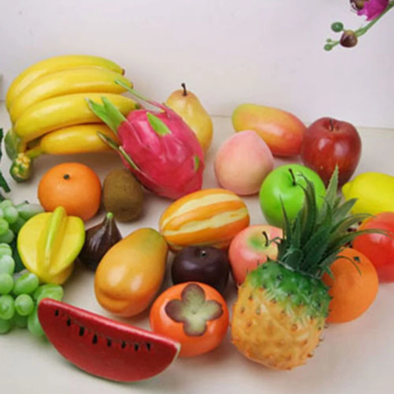 Artificial Fake Fruit Home Decoration Simulation Fruit Ornament Photography Prop Foam Plastic Fruits Party Kitchen Wedding Decor
Artificial Fake Fruit Home Decoration Simulation Fruit Ornament Photography Prop Foam Plastic Fruits Party Kitchen Wedding Decor