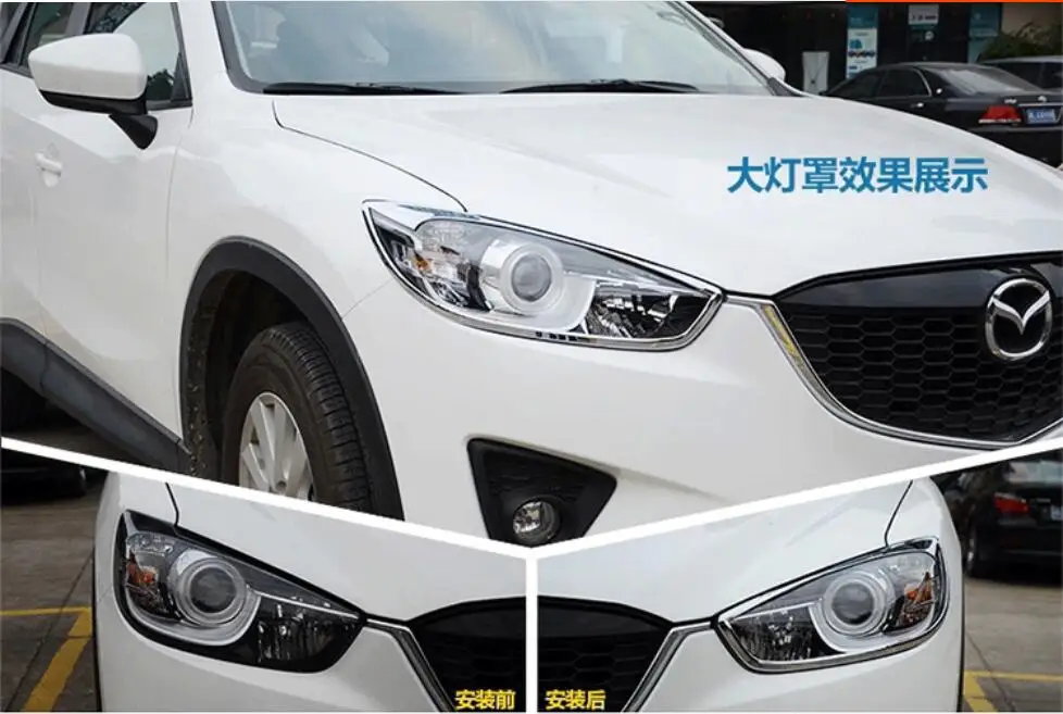 Car ABS Chrome Front+ Rear Tail Light Lamp Cover Trim For Mazda CX-5 2017 2018 2019 Free Shipping
Car ABS Chrome Front+ Rear Tail Light Lamp Cover Trim For Mazda CX-5 2017 2018 2019 Free Shipping