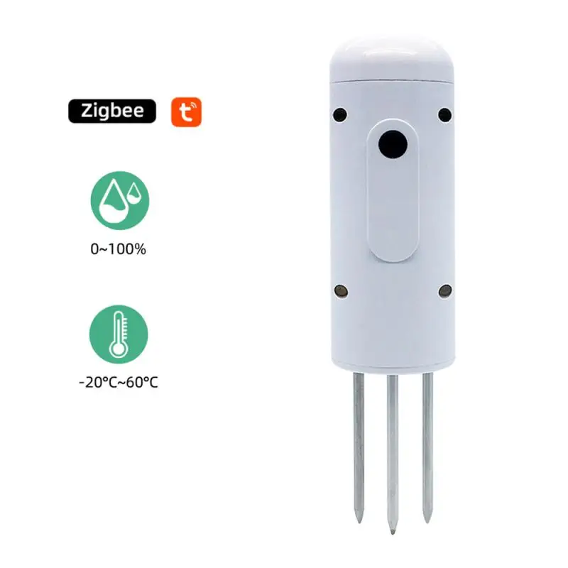 Беспроводной измеритель влажности почвы Tuya Zigbee, прибор для измерения температуры и влажности, водонепроницаемый IP67 детектор для садовых растений
Беспроводной измеритель влажности почвы Tuya Zigbee, прибор для измерения температуры и влажности, водонепроницаемый IP67 детектор для садовых растений