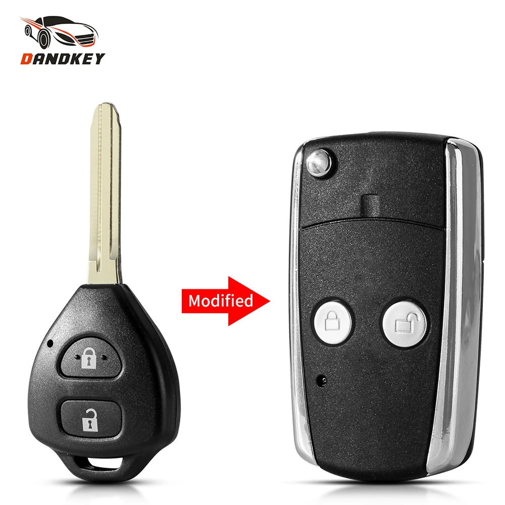 Dandkey 2/3/4 Buttons Remote Car Key Shell Cae Fob For Toyota Corolla Camry RAV4 Yaris TOY43 Blade Replacement Modified Keys
Dandkey 2/3/4 Buttons Remote Car Key Shell Cae Fob For Toyota Corolla Camry RAV4 Yaris TOY43 Blade Replacement Modified Keys
