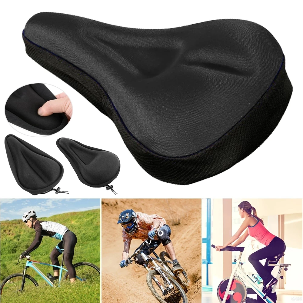 Bicycle Seat Breathable Bicycle Saddle Seat Soft Thickened Mountain Bike Bicycle Seat Cushion Cycling Gel Pad Cushion Cover
Bicycle Seat Breathable Bicycle Saddle Seat Soft Thickened Mountain Bike Bicycle Seat Cushion Cycling Gel Pad Cushion Cover