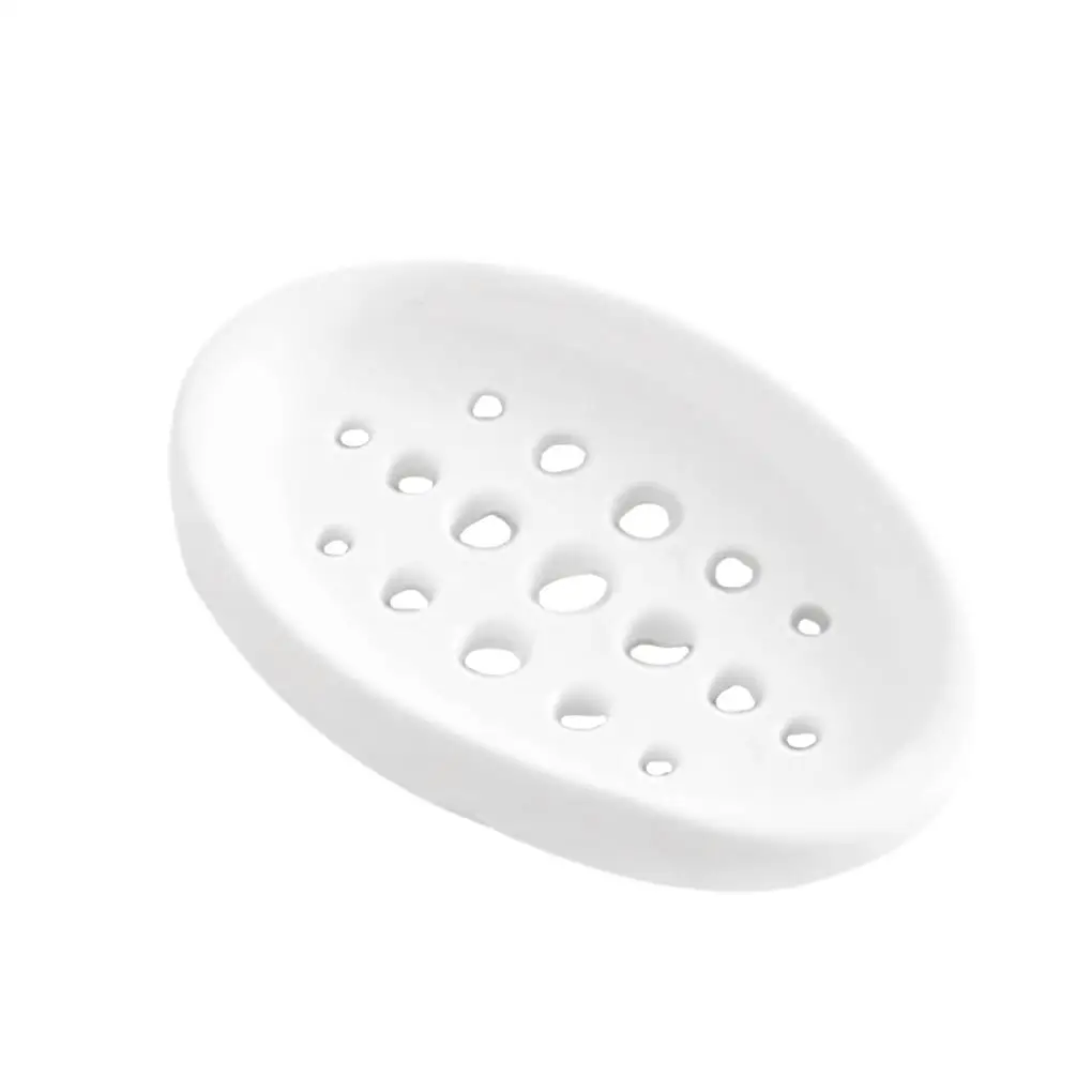 Soap Holder Tray with Drain Holes Bathroom Kitchen Soap Clean Sponge Silicone Drainer Dish
Soap Holder Tray with Drain Holes Bathroom Kitchen Soap Clean Sponge Silicone Drainer Dish
