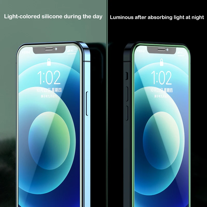 Luminous Screen Protectors for iPhone 14 Pro Max 14 Mini Promax Glowing Tempered Glass for IPhone 13 Pro MAX 12 Plus
Luminous Screen Protectors for iPhone 14 Pro Max 14 Mini Promax Glowing Tempered Glass for IPhone 13 Pro MAX 12 Plus