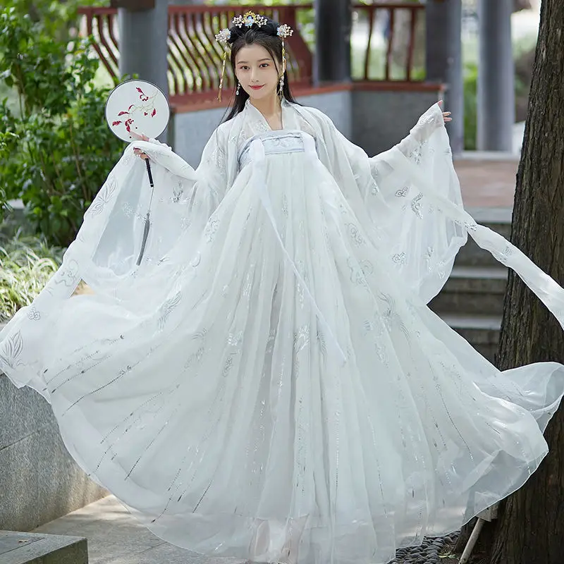 Original Female Hanfu Chest Length Ru Skirt Large Sleeved Shirt Super Fairy 3M Spring Summer Temperament Suit Cosplay Long Dress
Original Female Hanfu Chest Length Ru Skirt Large Sleeved Shirt Super Fairy 3M Spring Summer Temperament Suit Cosplay Long Dress