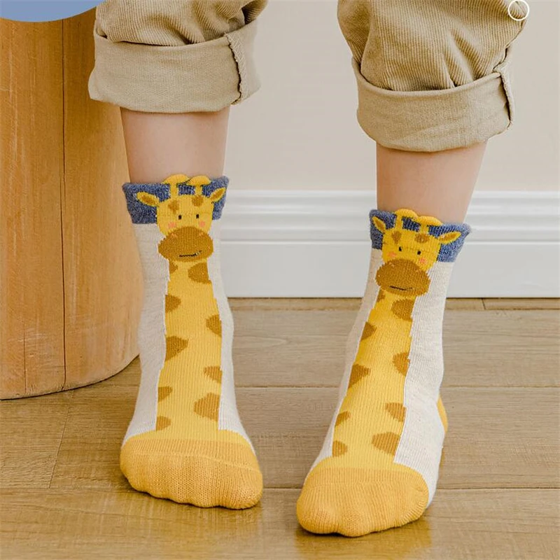 5 Pairs Baby Boys Winter Socks Cartoon Print Kids 2021 New Autumn Cotton Breathable Keep Warm Floor Anti-skid Girls Socks
5 Pairs Baby Boys Winter Socks Cartoon Print Kids 2021 New Autumn Cotton Breathable Keep Warm Floor Anti-skid Girls Socks