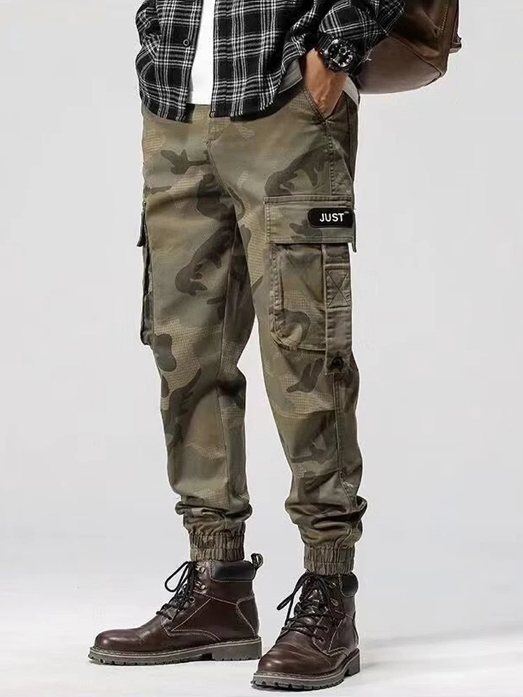 Men's Cotton Cargo Pants Safari Style Multi-pocket Functional Overalls Jogger Commuter Outdoor Tactical Casual Pants Streetwear
Men's Cotton Cargo Pants Safari Style Multi-pocket Functional Overalls Jogger Commuter Outdoor Tactical Casual Pants Streetwear