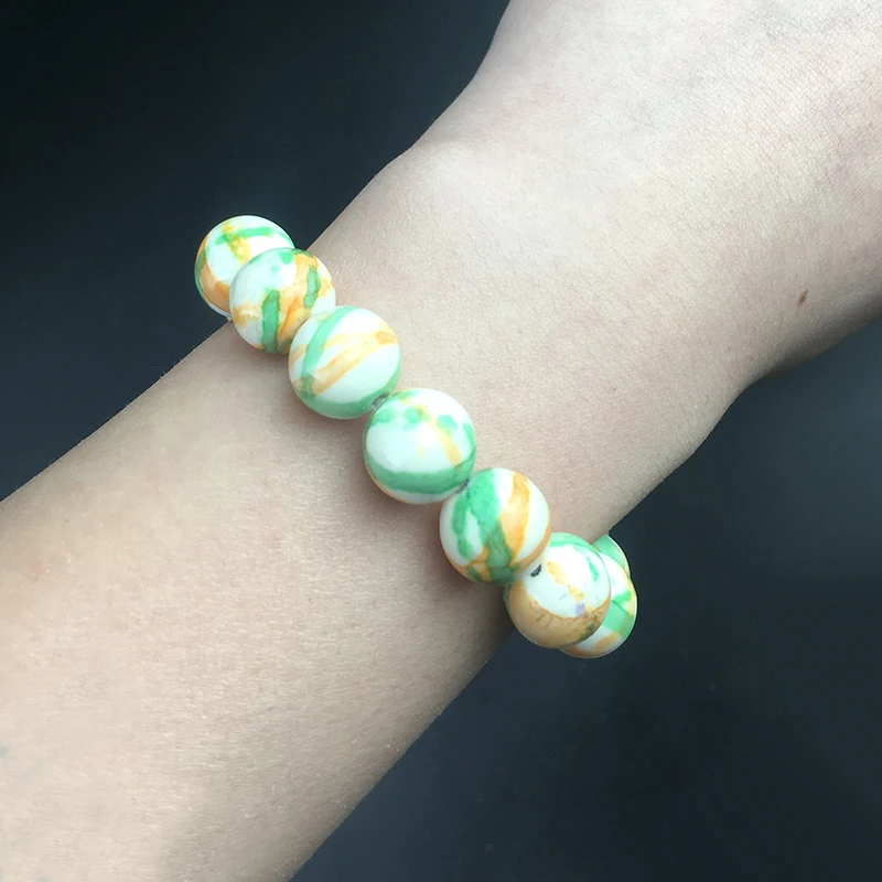Natural Stone White Green Striated Rain Jaspers Round Loose Beads for Jewelry Making DIY Woman Bracelet Necklace 4/6/8/10/12mm
Natural Stone White Green Striated Rain Jaspers Round Loose Beads for Jewelry Making DIY Woman Bracelet Necklace 4/6/8/10/12mm