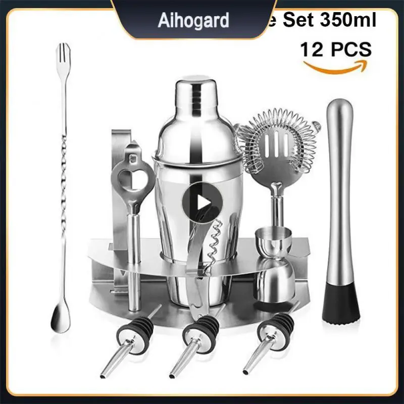 Stainless Steel Cocktail Shaker Wine Martini Boston Shaker Bartender Bartender Drink Party Bar Tool 550ML/550ml/750ML Wine Set
Stainless Steel Cocktail Shaker Wine Martini Boston Shaker Bartender Bartender Drink Party Bar Tool 550ML/550ml/750ML Wine Set