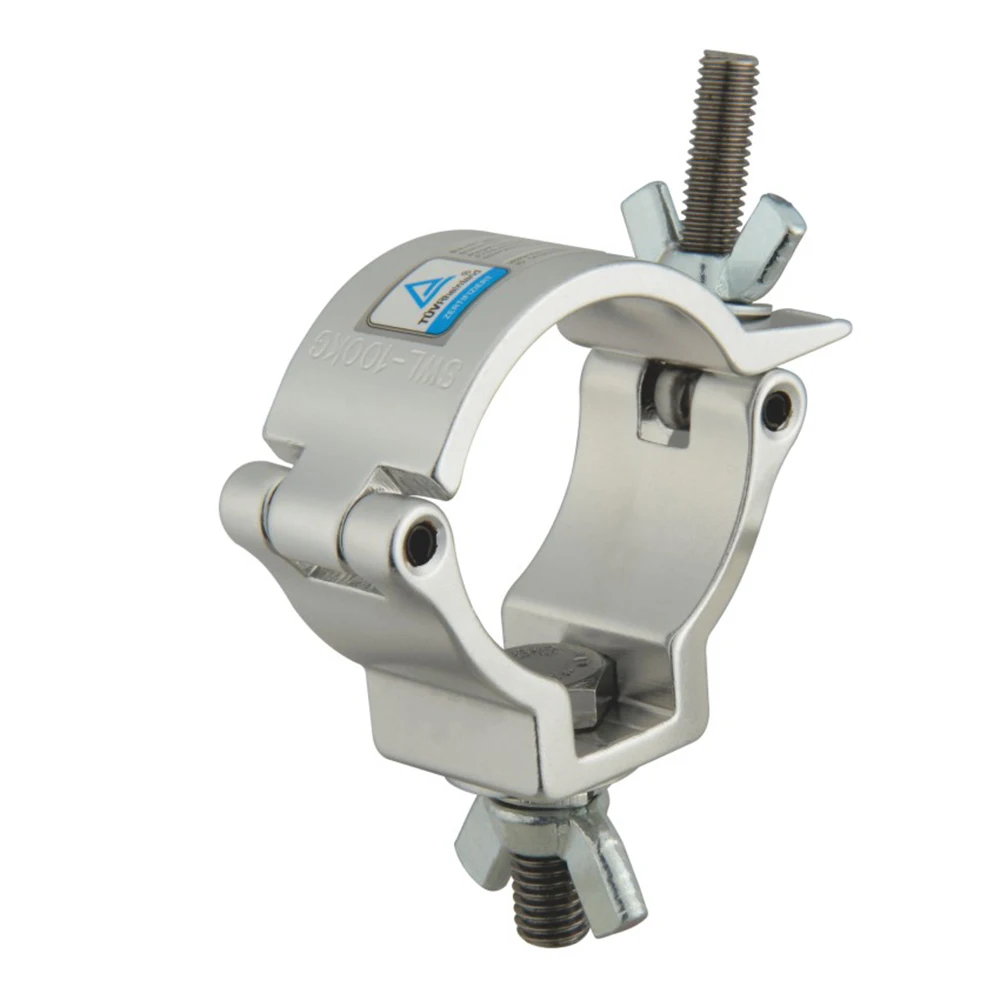 48-51mm 100KG Capacity Hook Professional Narrow Wrap Truss Clamp For Stage Lights
48-51mm 100KG Capacity Hook Professional Narrow Wrap Truss Clamp For Stage Lights