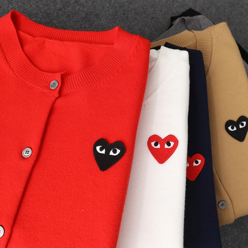 Spring and autumn cardigan women's cardigan sweater couple embroidery love cashmere cardigan coat men and women knitted cardigan
Spring and autumn cardigan women's cardigan sweater couple embroidery love cashmere cardigan coat men and women knitted cardigan