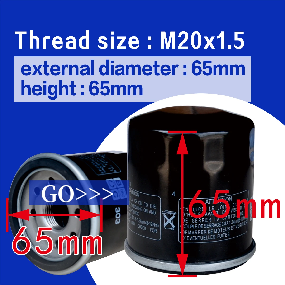 Motorcycle Oil Filter For Kawasaki ZZR500 90-96 ZX600 ZX636 EN650 KLE650 Z650 17-20 VN750 99-03 Z750 07-12 ZX750 VN800 900 W800
Motorcycle Oil Filter For Kawasaki ZZR500 90-96 ZX600 ZX636 EN650 KLE650 Z650 17-20 VN750 99-03 Z750 07-12 ZX750 VN800 900 W800